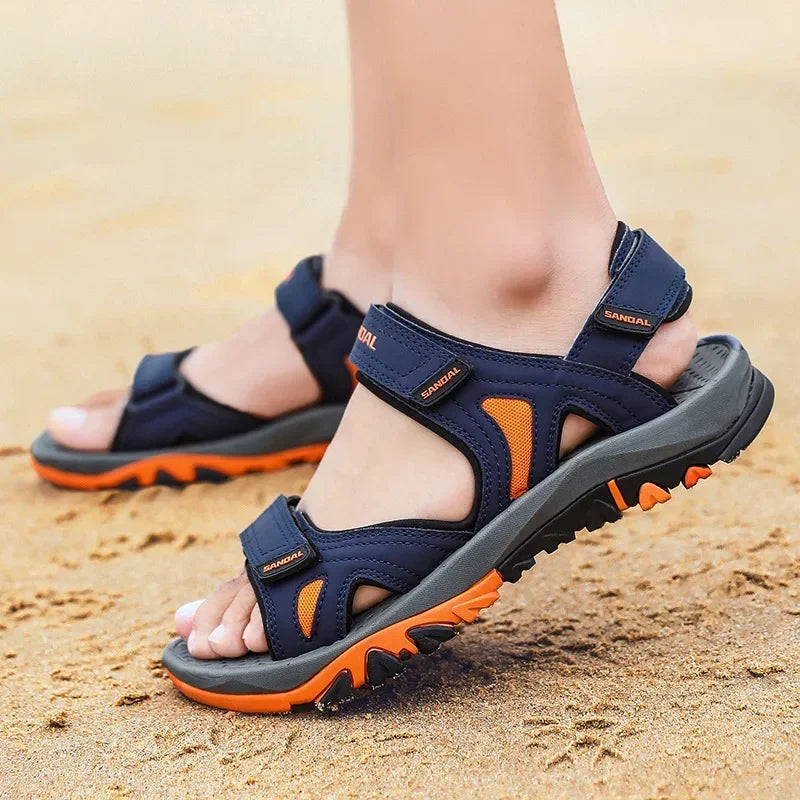 Zapatos Sandalias de hombre Verano  Clásicos al aire libre Sandalias para caminar para hombres Talla grande 46 Sandalias de gladiador Nueva plataforma Calzado de agua