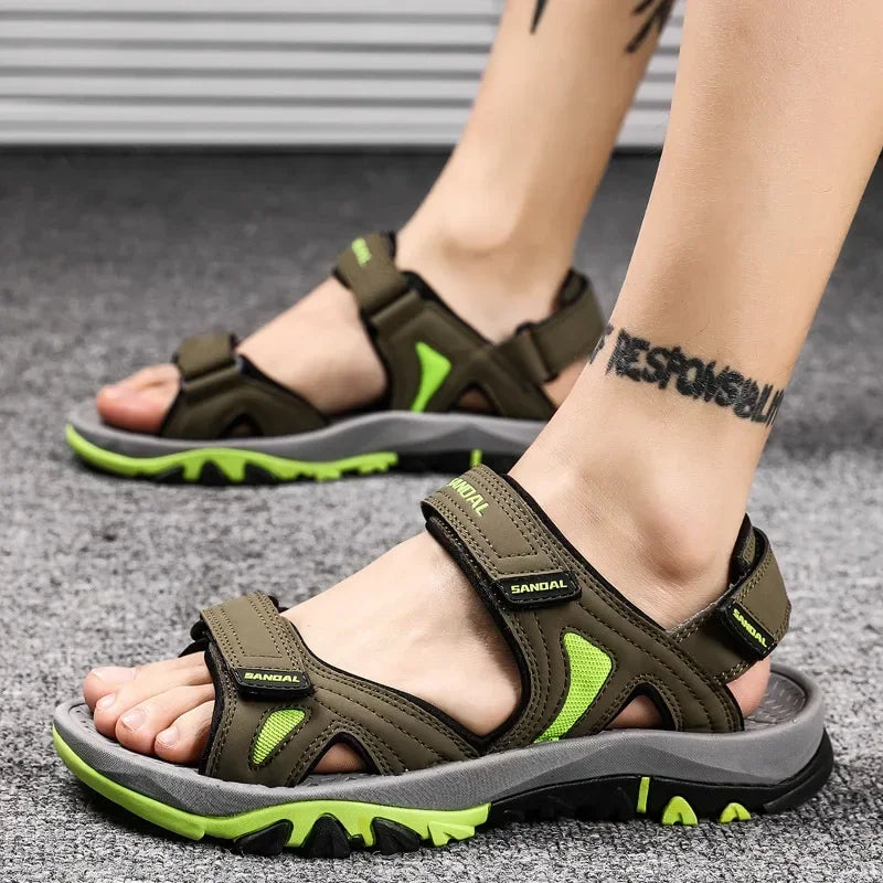 Zapatos Sandalias de hombre Verano  Clásicos al aire libre Sandalias para caminar para hombres Talla grande 46 Sandalias de gladiador Nueva plataforma Calzado de agua