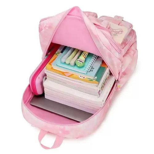 Cartoon Children's Backpack, Back Protection, Reduced Load, Gradient Sequins, Large Capacity
