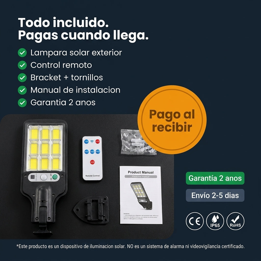 Lámpara Solar LED Suburbana - id38822 / 23479 — vista 7