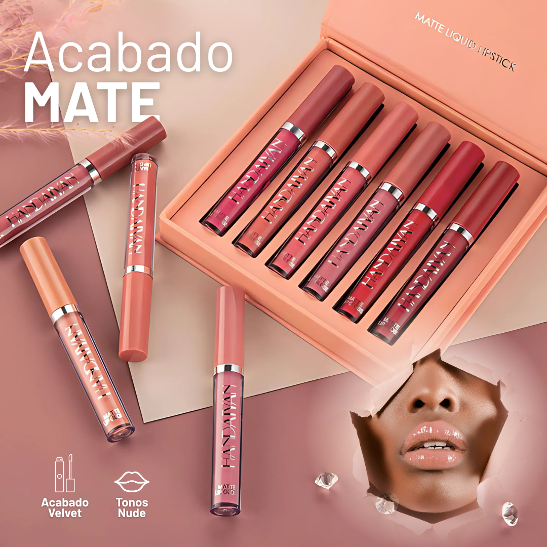 KIT DE LABIALES COLOR MATE