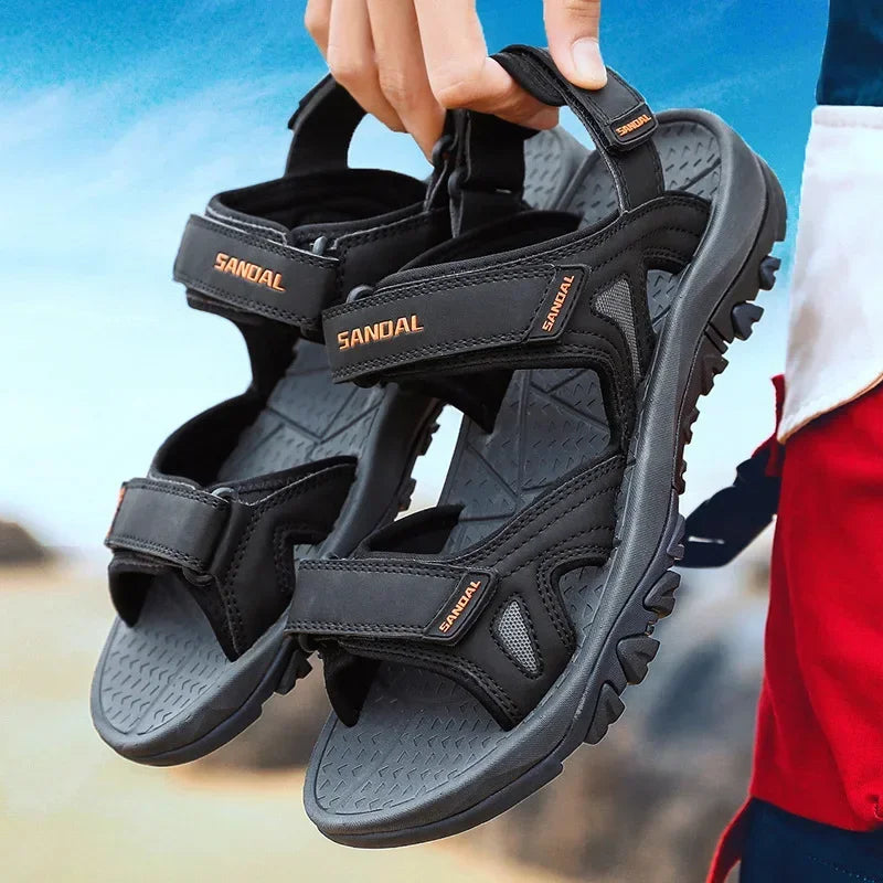 Zapatos Sandalias de hombre Verano  Clásicos al aire libre Sandalias para caminar para hombres Talla grande 46 Sandalias de gladiador Nueva plataforma Calzado de agua