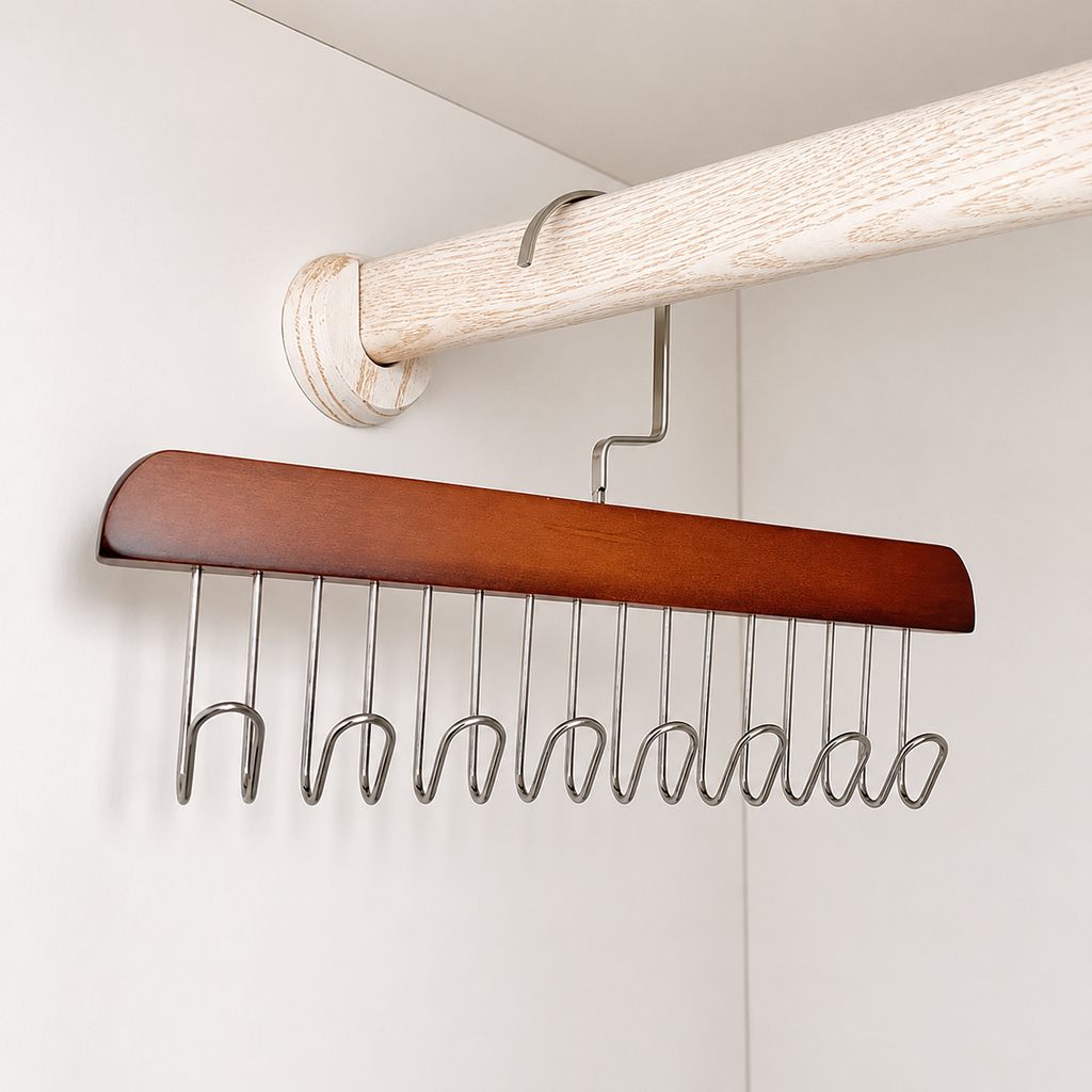 Closet360®x2 PERCHERO DE MADERA