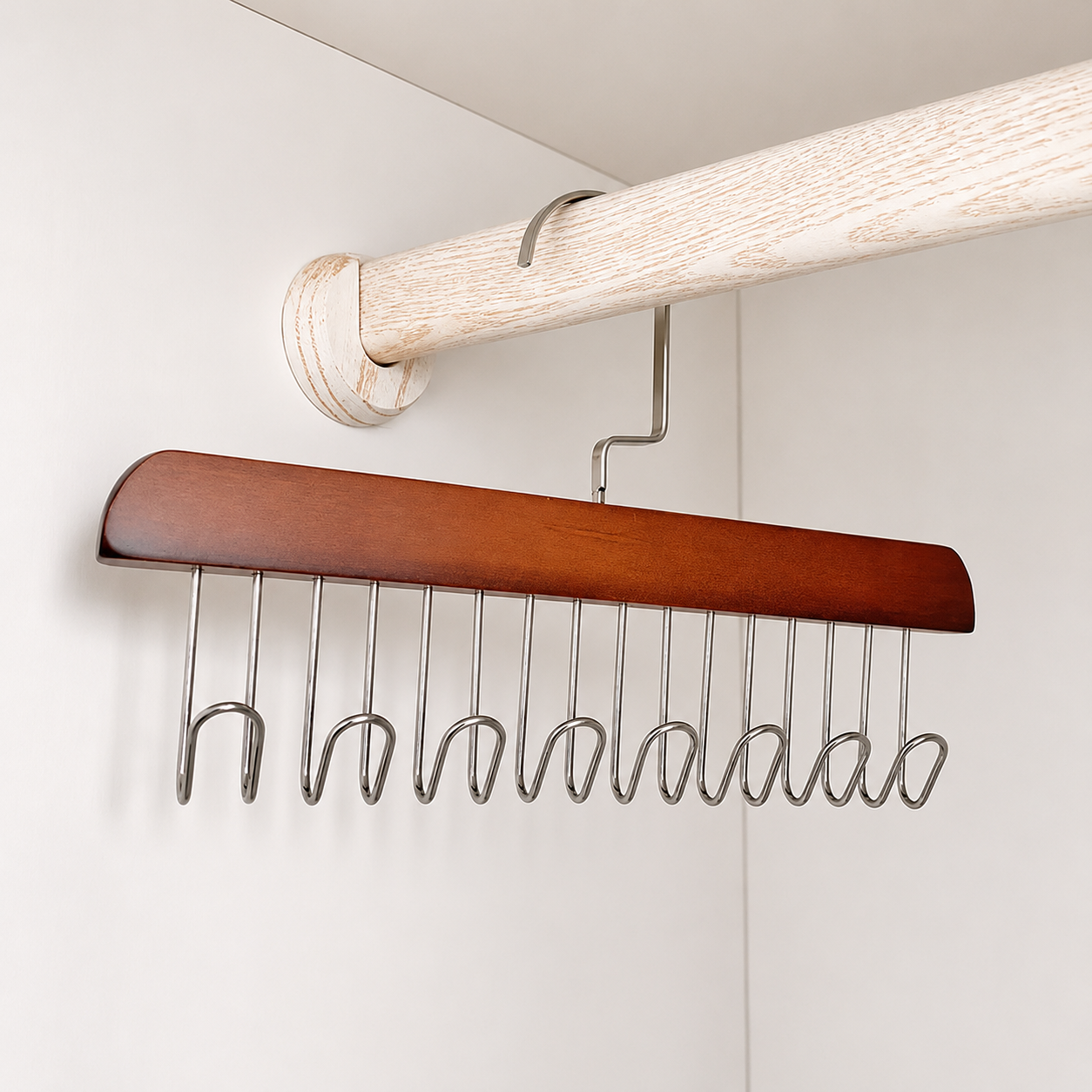 Closet360®x2 PERCHERO DE MADERA