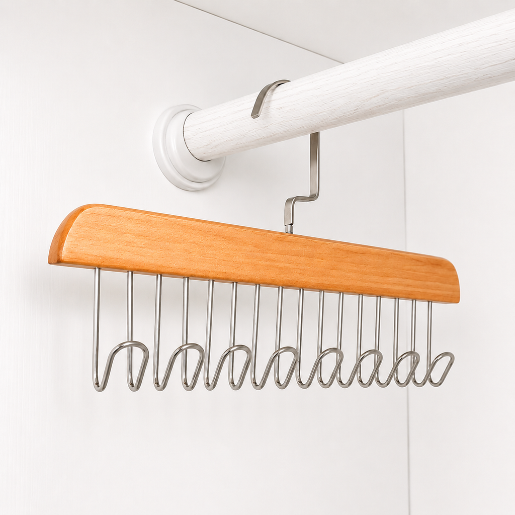 Closet360®x2 PERCHERO DE MADERA